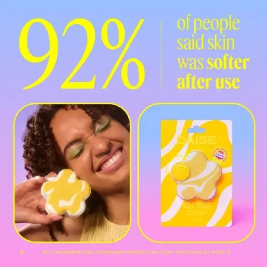 DAISE Soft Serve Bath Bomb - Vanilla Swirl - 3oz image {6}