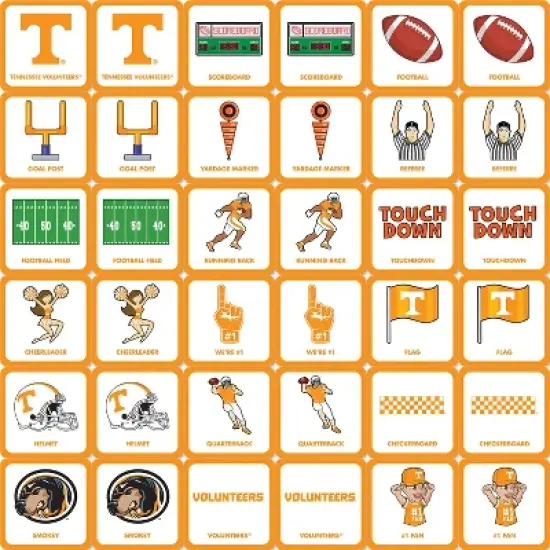 MasterPieces Officially Licensed NCAA Tennessee Volunteers Matching Game for Kids and Families image {2}