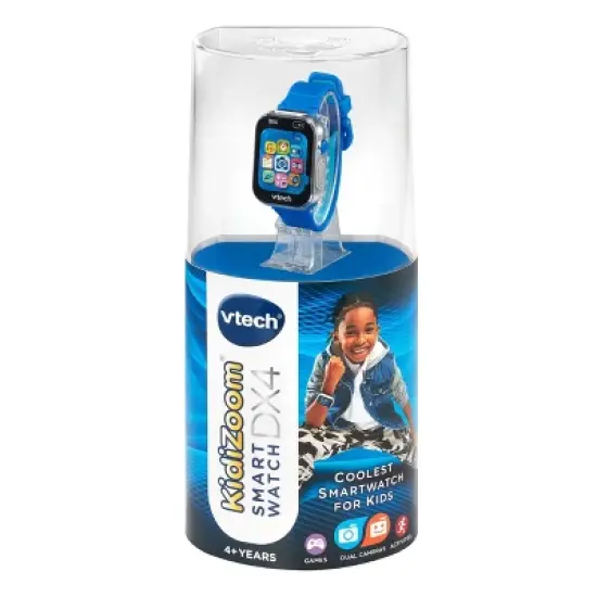 VTech KidiZoom Smartwatch DX4 : Sensory Development, Teaching Aid, No Assembly Required, Age 4+ image {10}
