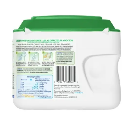 Similac Pure Bliss Organic Infant Formula Powder - 20.6oz image {1}