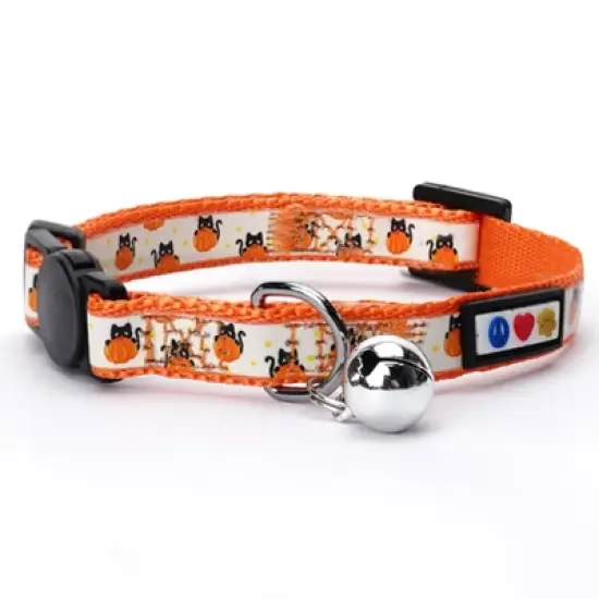 Pawtitas Glow In The Dark Adjustable Cat Collar image {12}