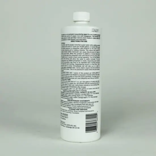 1 Qt. Omega Super Mineral Eliminator for Swimming Pools image {3}