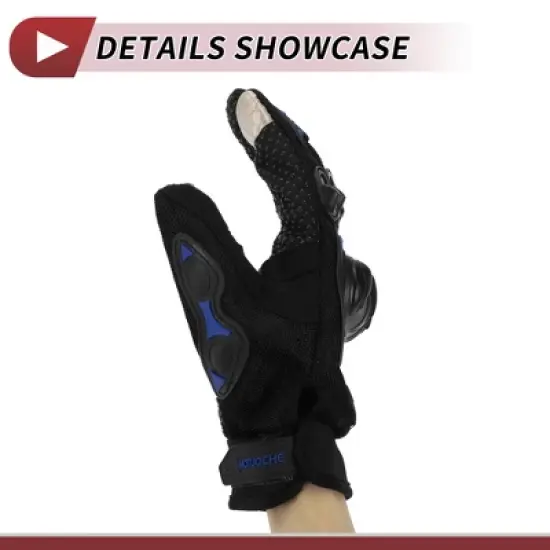 Unique Bargains Motorcycle Cycling Gloves Full Finger 1 Pair image {2}