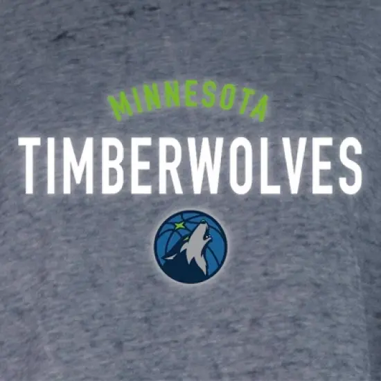 NBA Minnesota Timberwolves Women's Burnout Crew Neck Fleece Sweatshirt image {3}