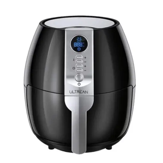 Ultrean Air Fryer, 4.2 Quart Electric Hot Airfryer Oven Oilless Cooker for Quick Easy Meals, Nonstick Frying Pot, UL Certified,1500w, Black image {11}