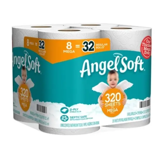 Angel Soft Toilet Paper image {4}