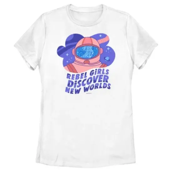 Women's Rebel Girls Discover New Worlds T-Shirt image {3}