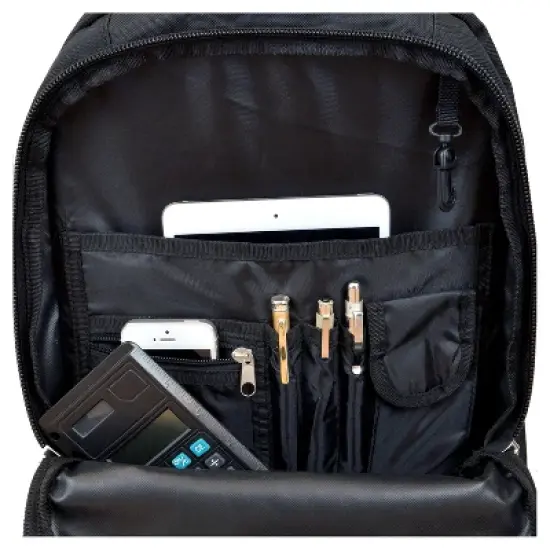 NHL Mojo Premium Wheeled Backpack - Black image {5}