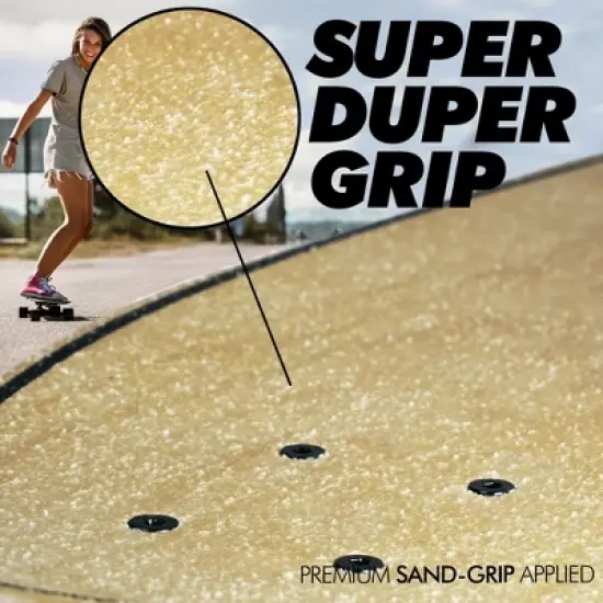 Magneto Complete Skateboard | 27.5" x 7.5", Canadian Maple Double Kick Concave Deck | For Beginners, Teens & Adults (Music) image {2}