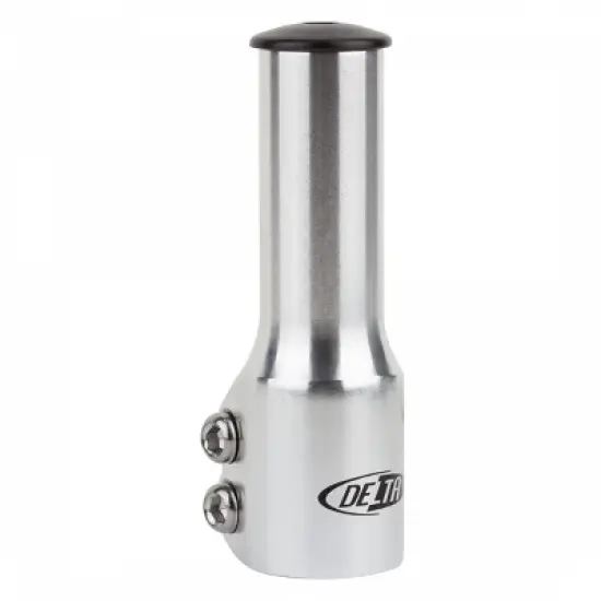 Delta Alloy 1-1/8in Stem Riser 3.25in Rise Sil mm Polished Anodized Finish image {1}