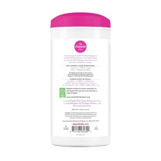 Dapple All Purpose Lavender Cleaning Wipes - 75ct image {5}