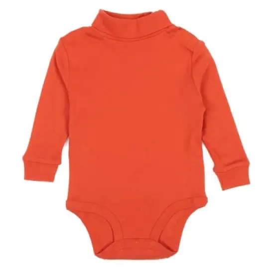 Leveret Baby Long Sleeve Turtleneck Bodysuit image {24}