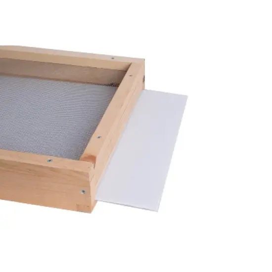 Lehman's Stoney Acres Beekeeping Debris Board, Plastic Debris Board Only, for 8 Frame Beehive Screened Bottom Board, Amish Made image {5}