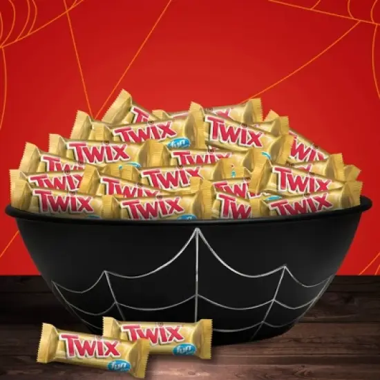 Twix Halloween Chocolate Caramel Cookie Bars Fun Size - 18.28oz image {4}