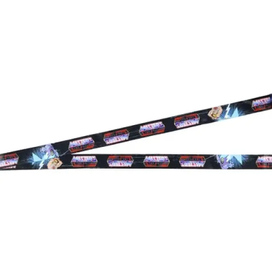 He-Man Lanyard Masters of The Universe ID Lanyard Badge Holder With Rubber Skeletor Charm image {3}