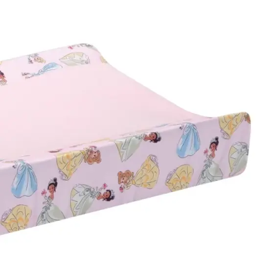 Disney Baby by Lambs & Ivy Disney Princesses Changing Pad Cover image {1}