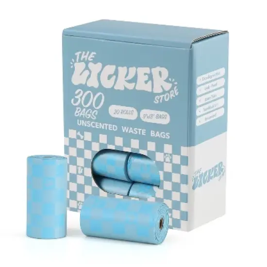 THE LICKER STORE The Licker Store Extra Thick Leak Proof Unscented Dog Poop Bags image {7}