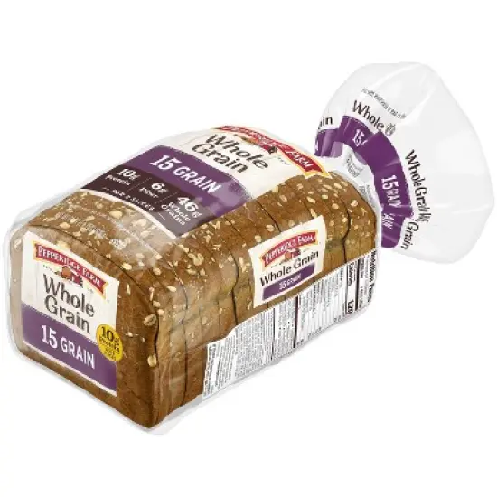 Pepperidge Farm Whole Grain 15 Grain Bread - 24oz image {4}