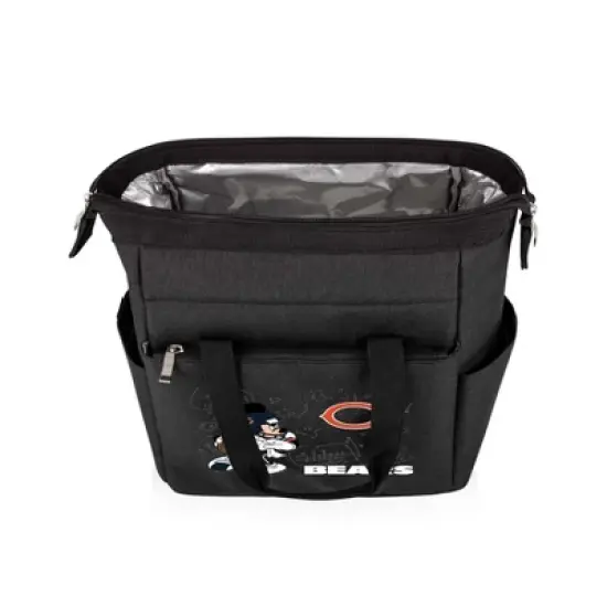 NFL Chicago Bears Mickey Mouse On The Go Lunch Cooler - Black image {1}