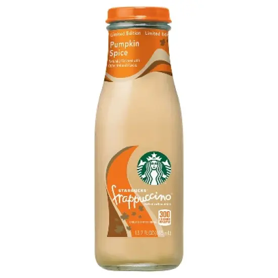 Starbucks Frappuccino Pumpkin Spice - 13.7 fl oz Glass Bottle image {1}