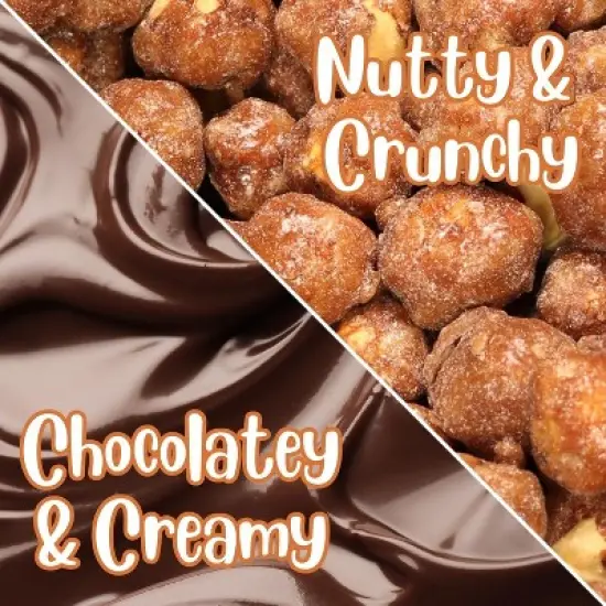 Chocolate Covered Toffee Coated Peanuts by It's Delish, 48  OZ Jumbo Container image {3}