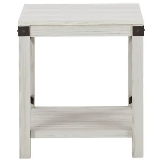 Bayflynn Square End Table White - Signature Design by Ashley image {2}