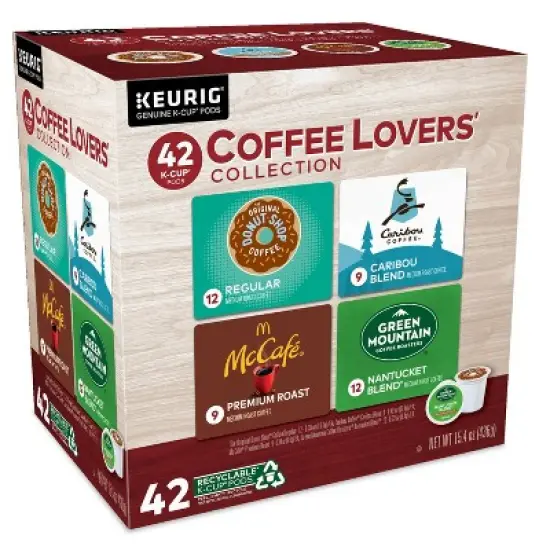 Keurig Coffee Lovers' Collection Keurig K-Cup Coffee Pods Variety Pack Medium Roast - 42ct image {3}