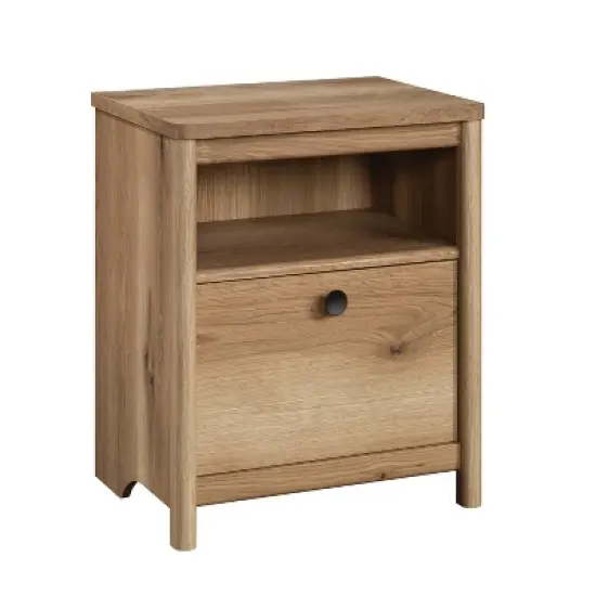 Dover Edge 1 Drawer Nightstand with Shelf - Sauder image {7}