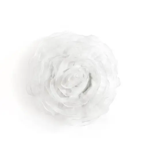 Lush D&eacute;cor Ruffle Layer Flower Decorative Baby Pillow image {6}