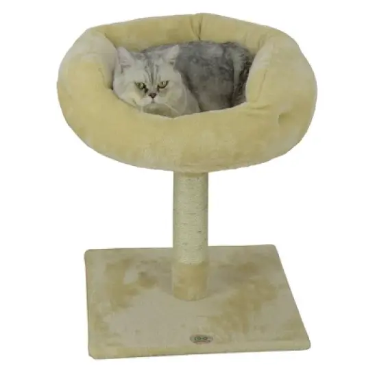 Go Pet Club 24" Cat Tree Perch with Sisal Scratching Post F107 image {2}