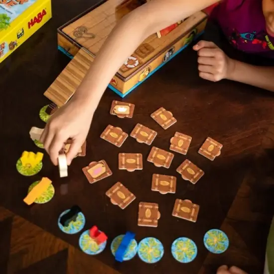 HABA Critter Cruise Cooperative Noah's Ark Memory Game (Made in Germany) image {2}