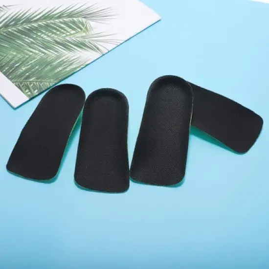 Unique Bargains Durable Invisibility Height Increase Half Pad Shoe Inserts 2 Pair image {4}