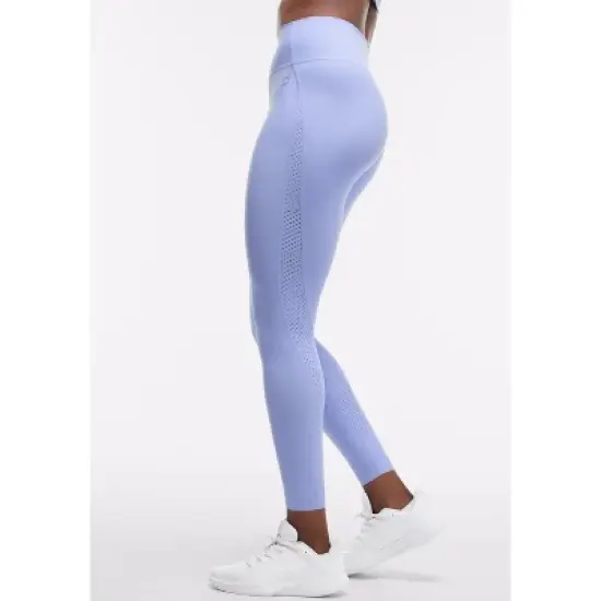 Peloton Women's Cadent Laser Perforated Legging, Ice Blue image {10}