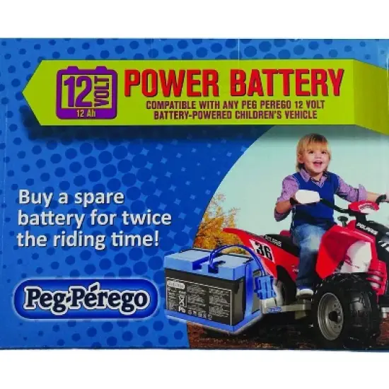 Peg Perego 12 Volt Rechargeable Battery image {1}