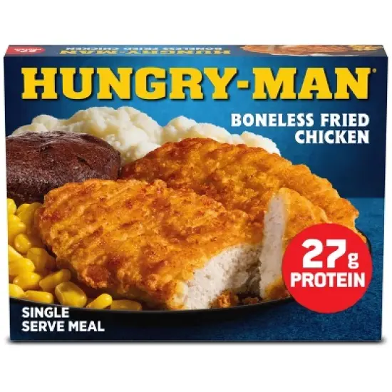 Hungry-Man Frozen Boneless Fried Chicken Dinner - 16oz image {7}