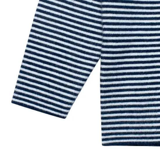 Gerber Infant and Toddler Boys' Striped Sweater with Pocket image {1}