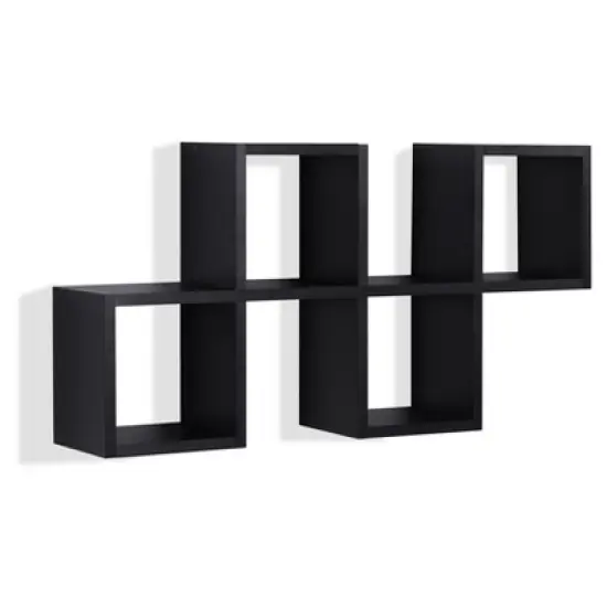 30" x 15.25" Cubby Chessboard Wall Shelf - Danya B.
 image {2}