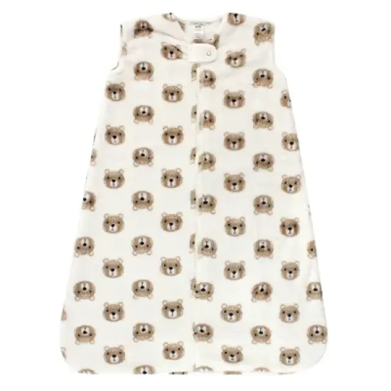 Hudson Baby Unisex Baby Plush Sleeveless Sleeping Bag, Sack, Blanket, Bear image {2}