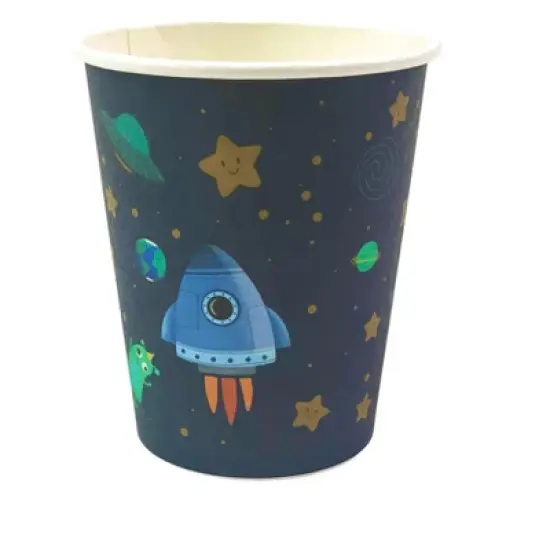Anna + Pookie Boy Astronaut Party Cups 8 ct. image {2}