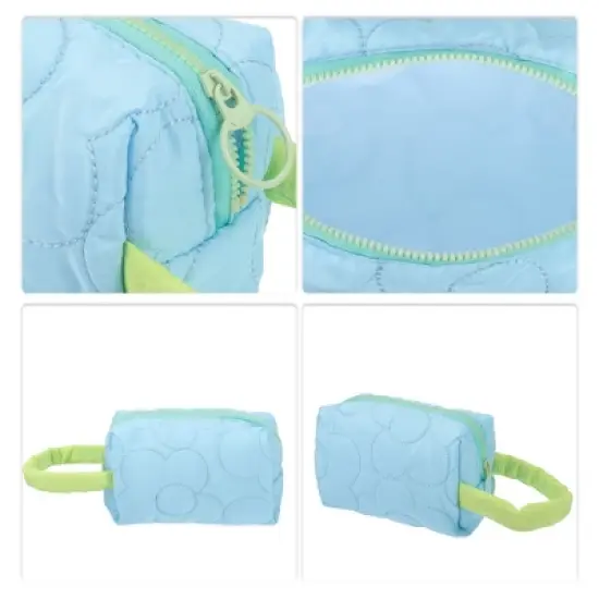 Unique Bargains Durable Flower Cosmetic Bag 1 Pc image {2}