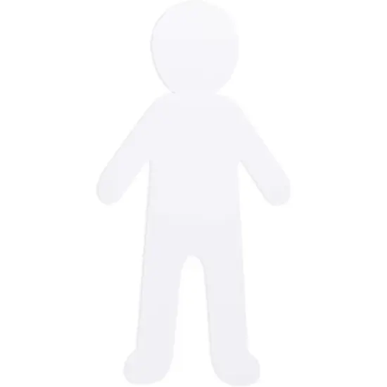 Bright Creations 24-Pack Large Paper People Cutouts for Arts and Crafts, Self Portraits (17.5 x 35 in) image {7}