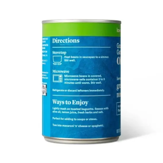 Organic Low Sodium Great Northern Beans - 15oz - Good & Gather&trade; image {2}