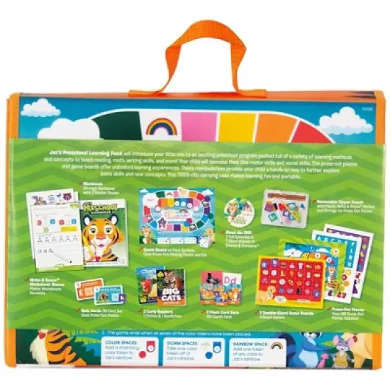 School Zone Jaz's Preschool Learning Pack - (Paperback) image {1}