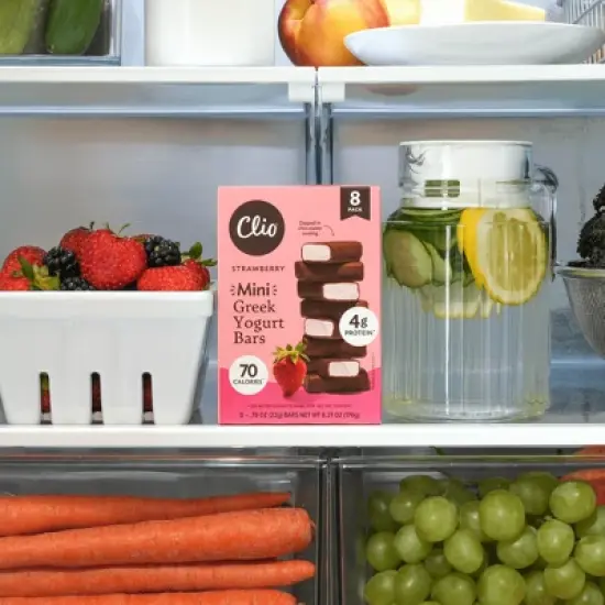 Clio Snacks Greek Yogurt Mini-Bars - 6.2oz/8ct image {7}