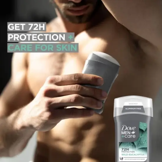 Dove Men+Care 72hr Deodorant Stick - Wild Eucalyptus - Aluminum-Free - 3oz image {4}