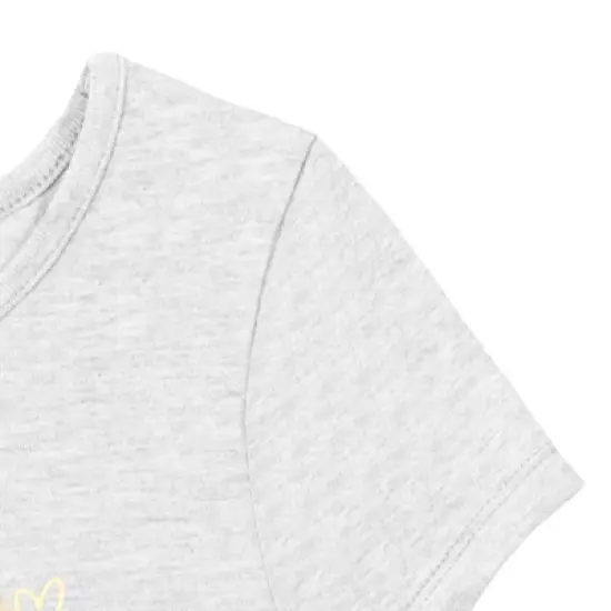 Disney Descendants Mal Evie Uma Peplum T-Shirt Capri Legging Set Grey/Purple image {6}