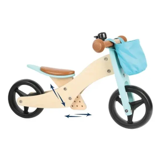 Small Foot Wooden 2-in-1 Tricycle & Balance Bikes image {2}