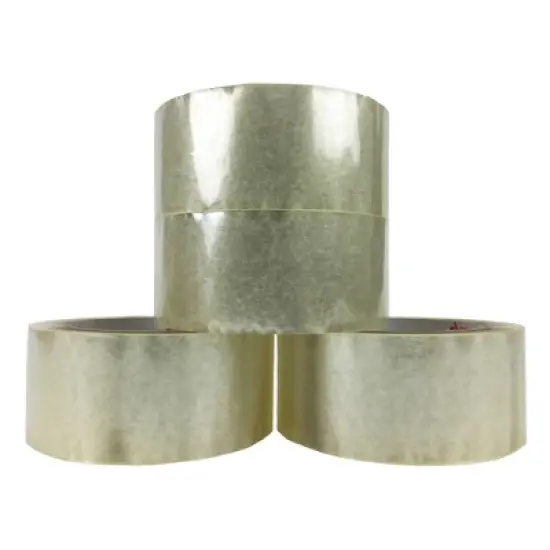 UOFFICE 2" x 110 Yds, 1.7 Mil, 36 Rolls Per Case, Clear Acrylic Packing Tape image {3}