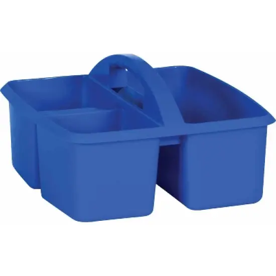 Teacher Created Resources&reg; Blue Plastic Storage Caddy, Pack of 6 image {1}