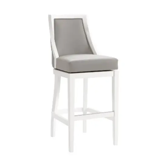Ellie Bar Height Stool with Back - Alaterre Furniture image {10}